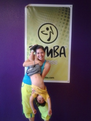 Zumba Instructor CeCi And Son